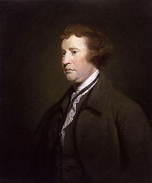 Portrait of Edmund Burke
